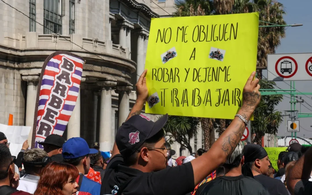 marchas en la ciudad de México