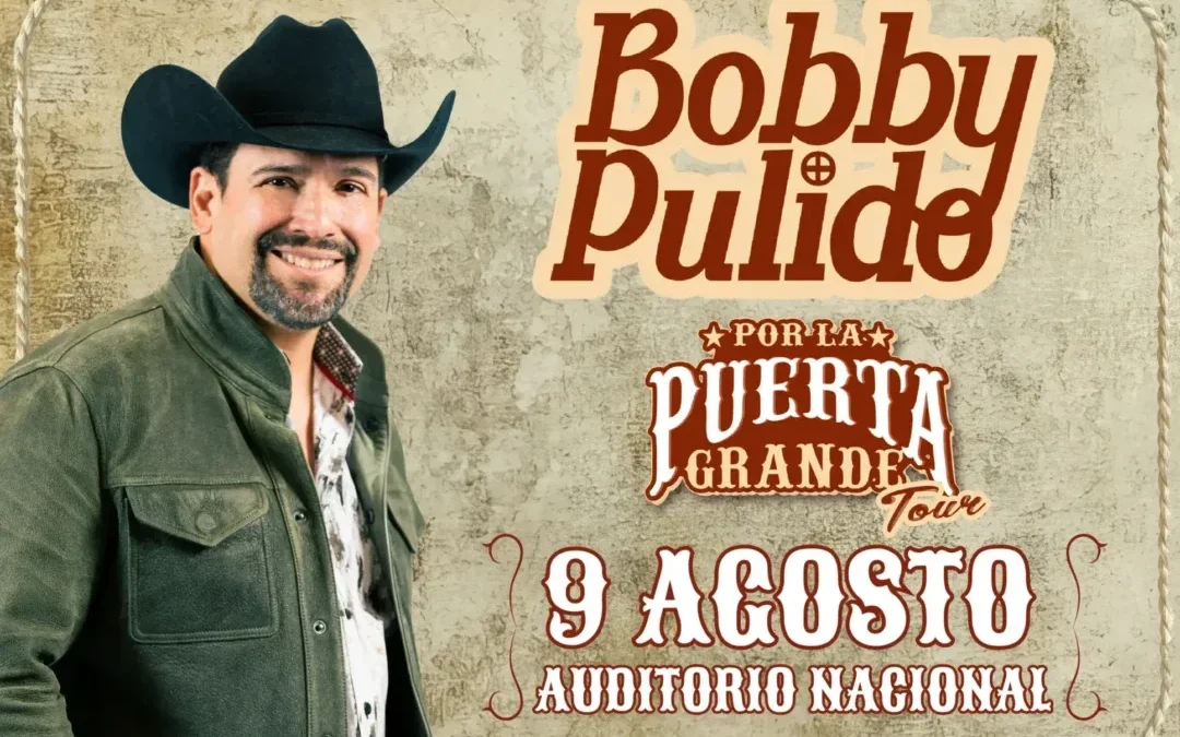 Bobby Pulido se despedirá del público en el Auditorio Nacional