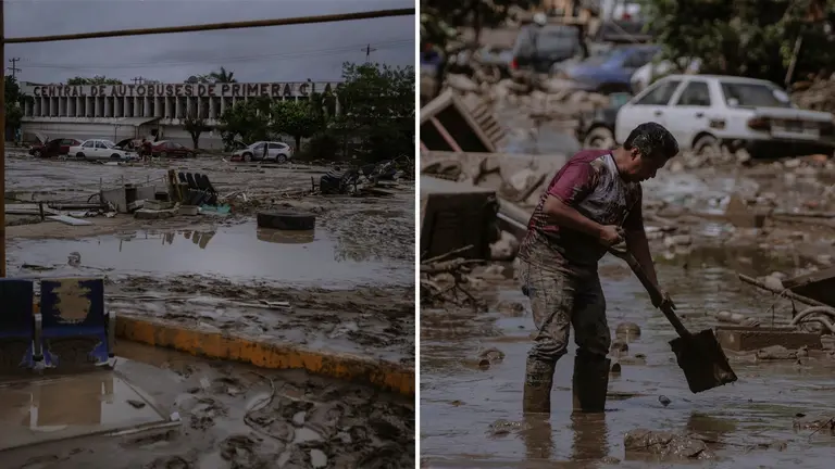 Madres buscadoras viajan a Veracruz para ayudar a localizar personas desaparecidas por inundaciones